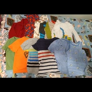 Boys shirts clothing bundle